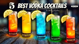 Best Vodka Cocktails at home  How to make Easy Vodka Cocktail at home [upl. by Candis645]