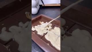 CHOCOLATE DE DUBAI Snowflake sweets ❄️🥥asmr asmrsounds cooking chocolate dessert recipe [upl. by Rehpitsirhc]