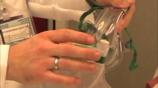 RESPIRATORY CARE NonRebreather O2 maskwmv [upl. by Rhodia]