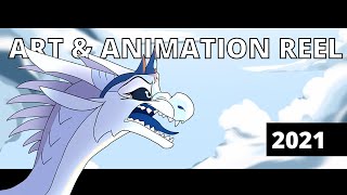 BELLASAURUS ART amp ANIMATION REEL  2021 [upl. by Anayet]