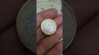 Spain 1 Euro 2017 Coin ytshorts coin [upl. by Tews58]