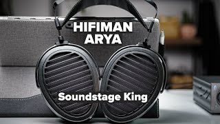 HiFiMAN Arya Review  A Planar HD800s [upl. by Wisnicki429]