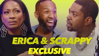 Erica addresses Diamonds claims of being w married man are Scrappy and Erica BACK together [upl. by Nehtanoj866]