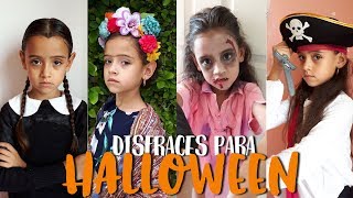 Disfraces FÁCILES de hacer para HALLOWEEN 🎃 Disfraces caseros y rápidos [upl. by Aerdnod]