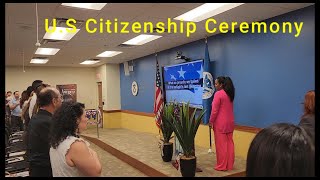 US Citizenship Ceremony 2024 Florida [upl. by Aerdnat]