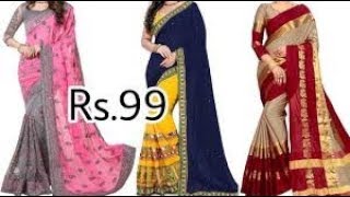 Amazon Sarees  Amazon Silk Sarees  Amazon Online Shopping Sarees [upl. by Aseneg]