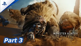 Monster Hunter Wilds Beta Gameplay Part 3 PlayStation 5 [upl. by Oidivo366]