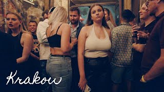 Krakow Poland Nightlife CRAZY NIGHT 4k Walking Tour Vlog Best Night Life 2022 🇵🇱 [upl. by Sukhum]