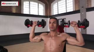 Bowflex® HowTo  Shoulder Press for Beginners [upl. by Ayad552]