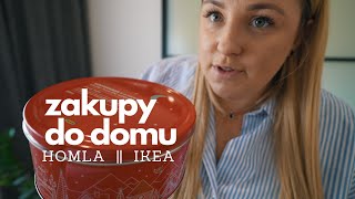 🛍 HAUL  ZAKUPY ZE SKLEPU IKEA I HOMLA  BĘDZIE METAMORFOZA GARDEROBY 🤩 [upl. by Sivraj]