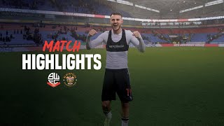 HIGHLIGHTS  Wanderers 21 Blackpool [upl. by February]