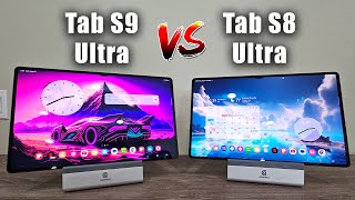 Samsung Galaxy Tab S9 Ultra vs Tab S8 Ultra  FULL Comparison [upl. by Madella]