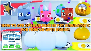 PLaying Pet Simulator Hatching EGG WILL WE GET A HGUE  petsimulatorx [upl. by Lexine]