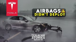 HYDROPLANE CRASH amp BAD DRIVERS  TESLACAM STORIES 66 [upl. by Allebram243]