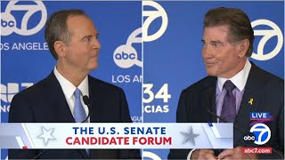 Steve Garvey confronts Adam Schiff about 3rd base comment [upl. by Michelle]