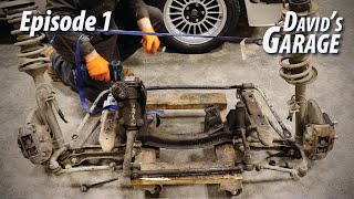 1976 BMW 2002 Overhaul Episode 1 Front suspension [upl. by Dan774]