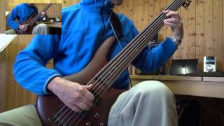 Lullaby of Birdland Solo bass [upl. by Ardnossak772]