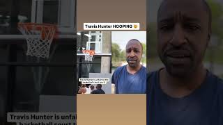 Colorado football star Travis Hunter plays basketball like THIS shorts travishunter basketball [upl. by Anael]