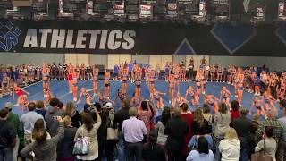 Cheer Athletics Panthers  MAJORS Showoff 2019 [upl. by Eicnarf]