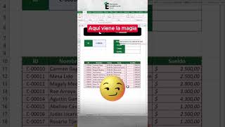 Crea un buscador automático en Excel 😳✅excel exceltips formacionacademicaexcel [upl. by Nelac]