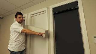 DIY Roller Blinds how to measure and install a pelmet [upl. by Seaver]