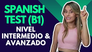 Spanish Test for Intermediate amp Advanced PART 1🤔¿Podrás Pasarlo 438 [upl. by Torry]