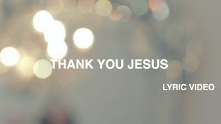 Thank You Jesus Lyric Video  Hillsong Worship [upl. by Mandal305]