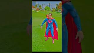 little Iron Man killed super man 😱😯 ironman spiderman superman [upl. by Enineg]