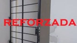 Como hacer rejas para puertas reforzada tutorialhow to make door reinforced grating [upl. by Luoar]