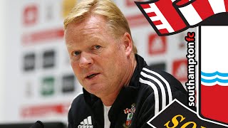 PRESS CONFERENCE Koeman on West Ham United [upl. by Derwin]