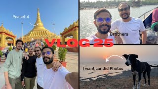 Pagoda And Gorai Beach  Marathi Vlog [upl. by Elleivad4]