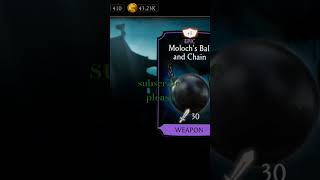 Molochs Ball amp Chain VIII to IX 🔥 Mortal Kombat Mobile Gameplay [upl. by Eejan496]