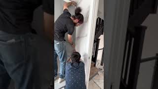 Pivot door installation installation pivot craft laundry [upl. by Yetnruoc]