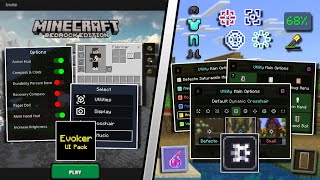 💥2 INTERFACES UI que parecen CLIENTES para MINECRAFT PE💥Bedrock [upl. by Feinstein]