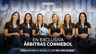 EN EXCLUSIVA  La preparación de las árbitras CONMEBOL para la Copa Mundial FIFA [upl. by Columbus715]