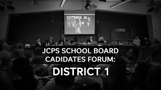 JCPS school board candidates forum District 1 [upl. by Atival]