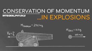 Collisions  Conservation of Momentum  A bullet being fired from a gun [upl. by Tullus]