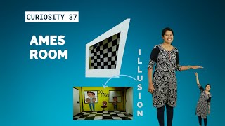 Ames Room  Illusion  Curiosity  37 [upl. by Jewell]