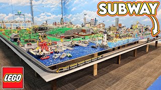 Starting the LEGO CITY SUBWAY [upl. by Ysdnil]