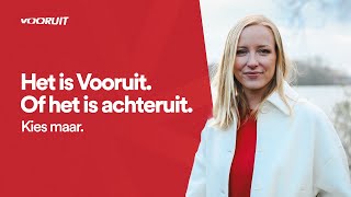 De keuze is simpel Het is Vooruit Of het is achteruit Kies maar [upl. by Yuria]