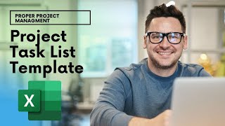 How To Create A Project Task List In Excel [upl. by Brooke]