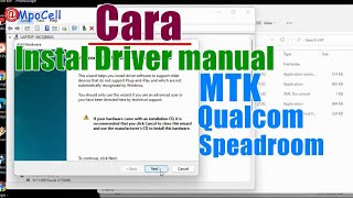 Cara instal manual driver semua cipset hp android di windows 11 [upl. by Ecilahs]