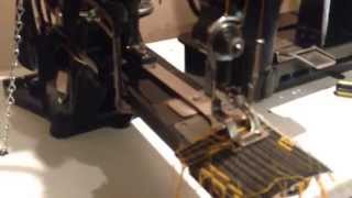 Singer 698 Vintage Industrial Sewing Machine [upl. by Jareb442]