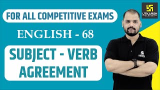 Subject  Verb Agreement  English Grammar For All Competitive Exams  English EP68  By Ravi Sir [upl. by Ylahtan]