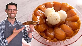 Foolproof Tarte Tatin Recipe  Preppy Kitchen [upl. by Ailekahs465]