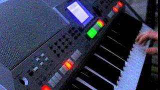 Power Play  Suknie Kolorowe keyboard yamaha psr s550  2012 [upl. by Giffy849]