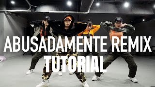 DANCE TUTORIAL  Abusadamente Remix MC Gustta e MC DG  May J Lee ChoreographyBeginners Hip Hop [upl. by Ettegirb247]