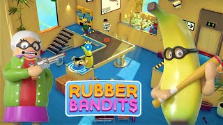 Rubber Bandits Multiplayer Mode Gameplay [upl. by Reginauld]