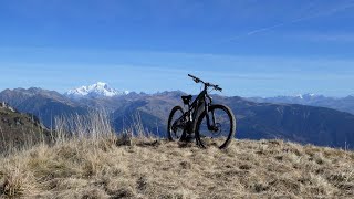 VTT Plan de Lay Haut Gentil Lachat La Cave et Chalet des Bergers Bonneval 03112024 [upl. by Euginomod126]