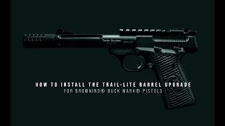 TacSol TRAILLITE® Installation for Browning® Buck Mark® [upl. by Oelc]